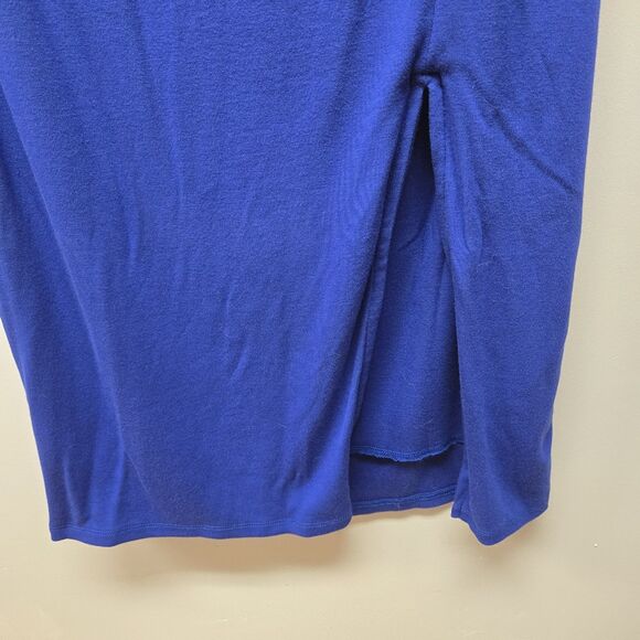 Lulu's "How I Feel" Cobalt Blue Cutout Bodycon Midi Dress sz Med NWOT - Picture 7 of 8